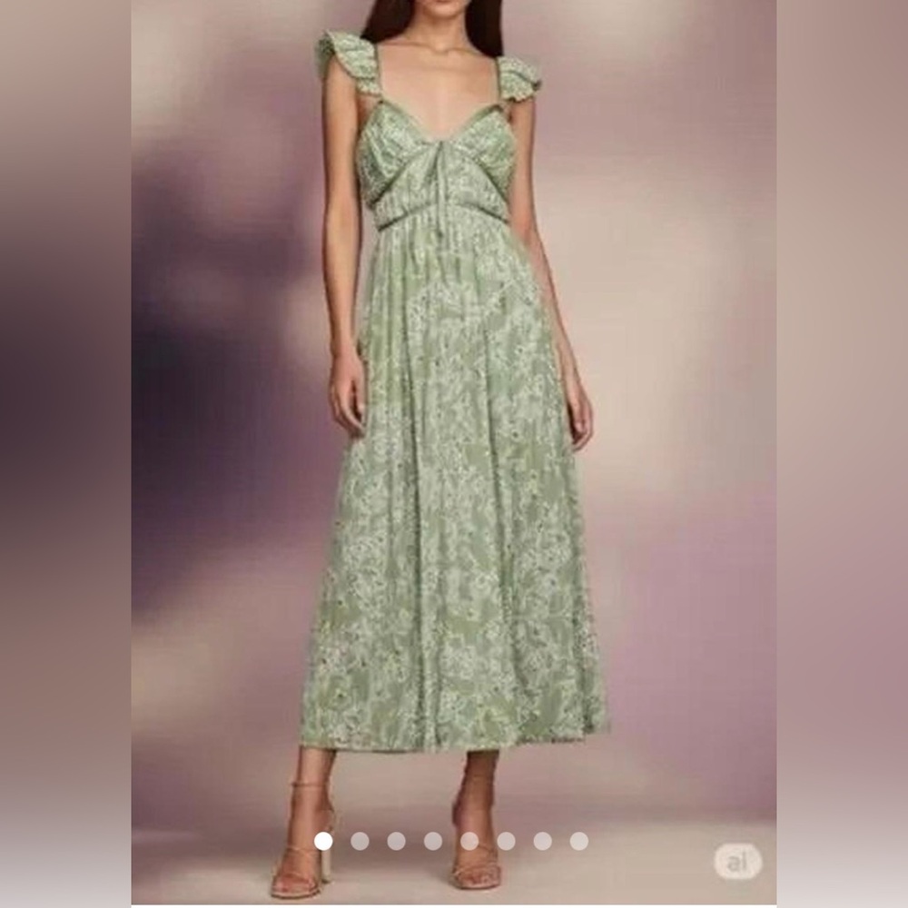 NWOT En Saison Women's Green Casual dress L